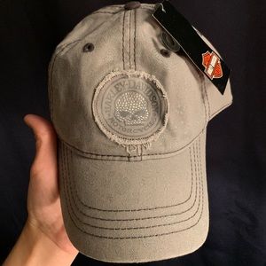 Harley-Davidson Skull Stone Washed Baseball Cap